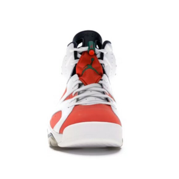JORDAN Men's Jordan 6 Gatorade Retro Sneaker Size 12 Summit White/Orange-Black - Picture 2 of 14